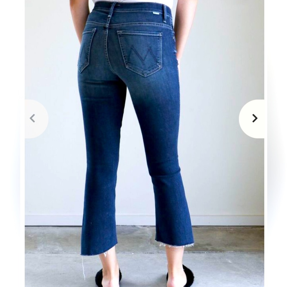 Mother denim step fray here kitty wash